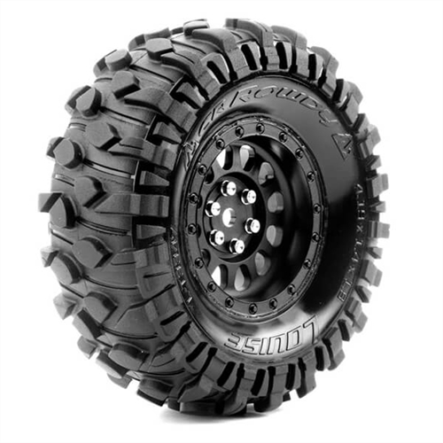 LOUISE RC CR-GRIFFIN 1/10 SUPERSOFT BLACK HEX 12MM